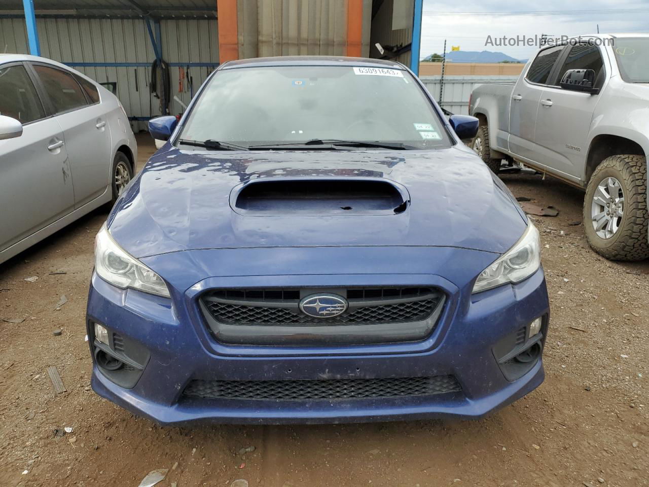 2017 Subaru Wrx  Blue vin: JF1VA1B68H9801184