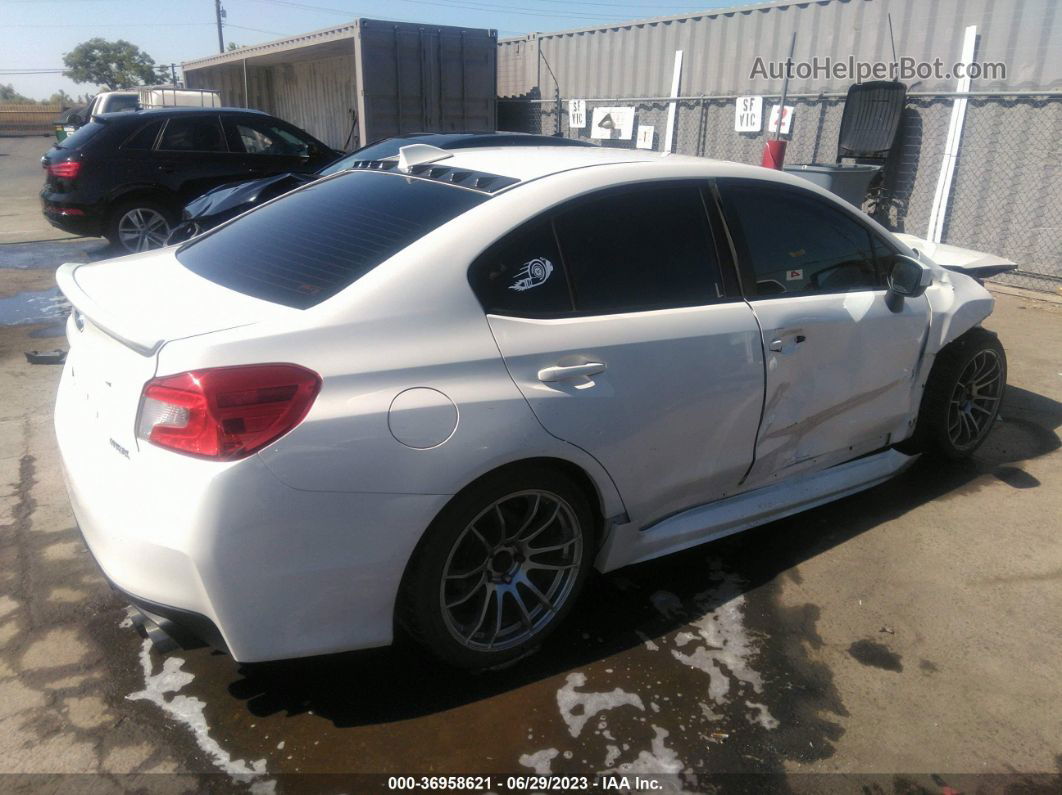 2017 Subaru Wrx   White vin: JF1VA1B68H9805915