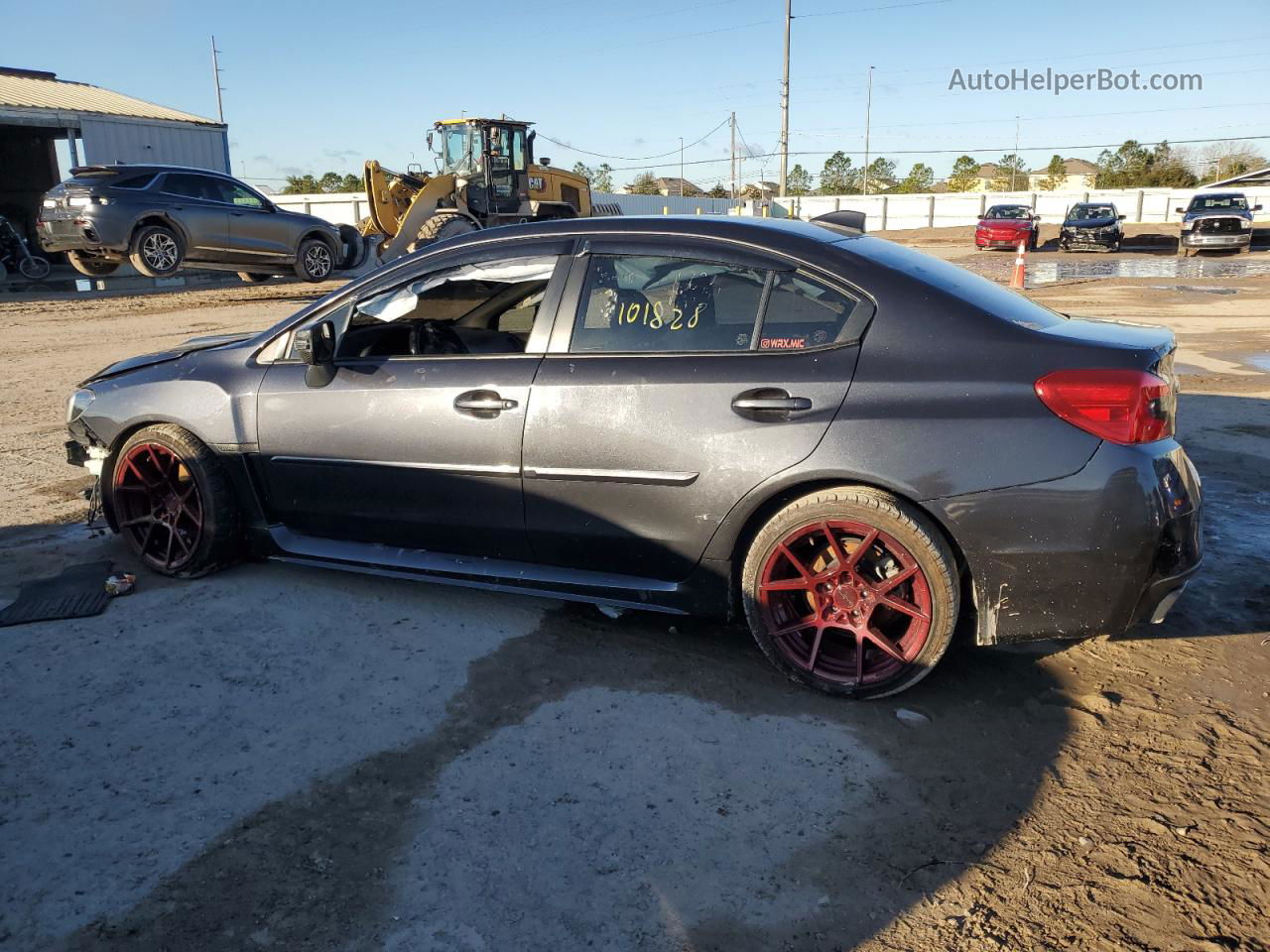 2017 Subaru Wrx  Gray vin: JF1VA1B68H9840549