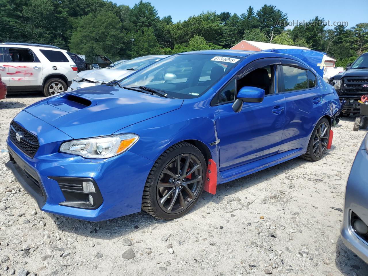 2018 Subaru Wrx  Blue vin: JF1VA1B68J9817570