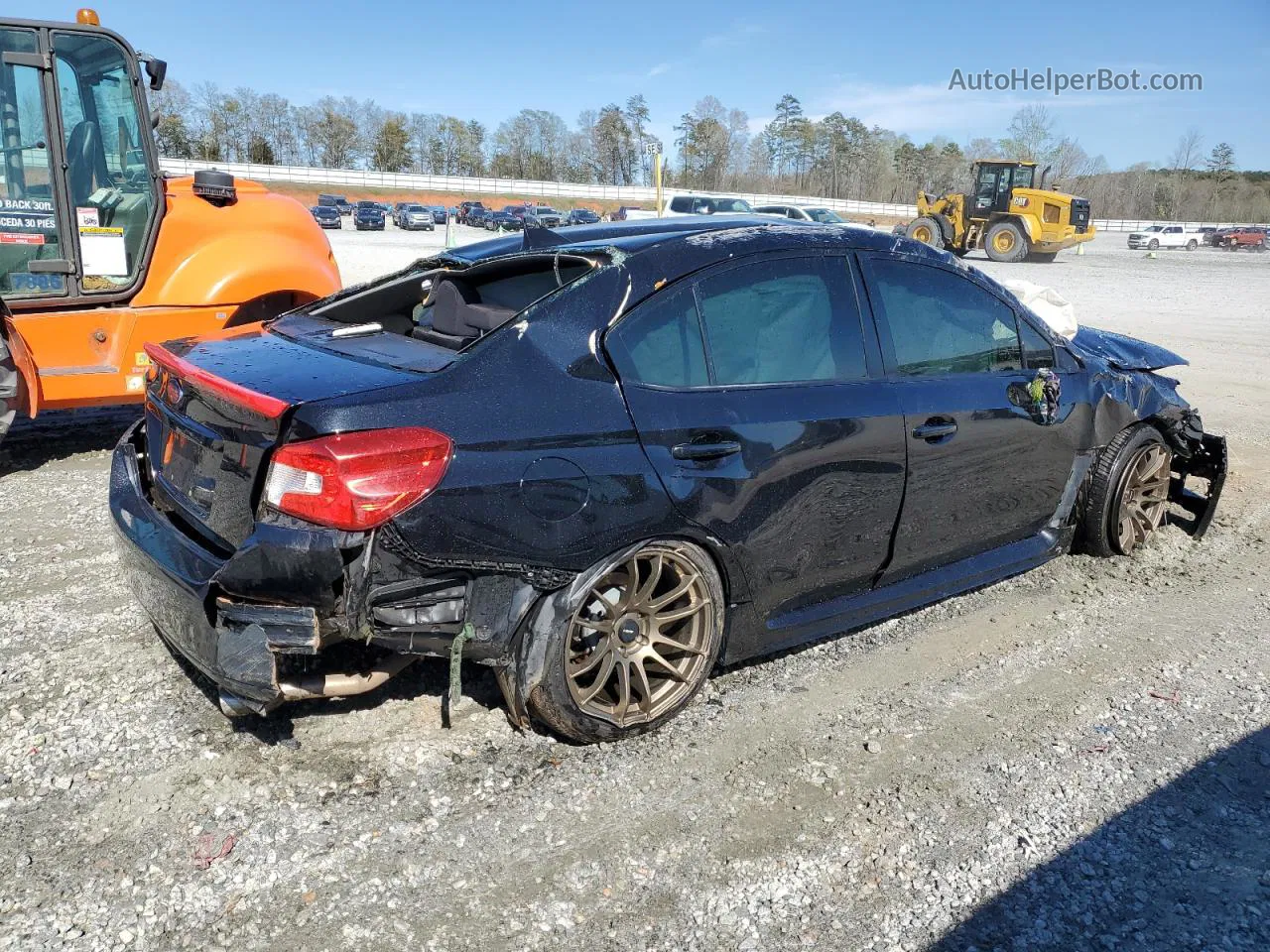 2017 Subaru Wrx  Черный vin: JF1VA1B69H9801081