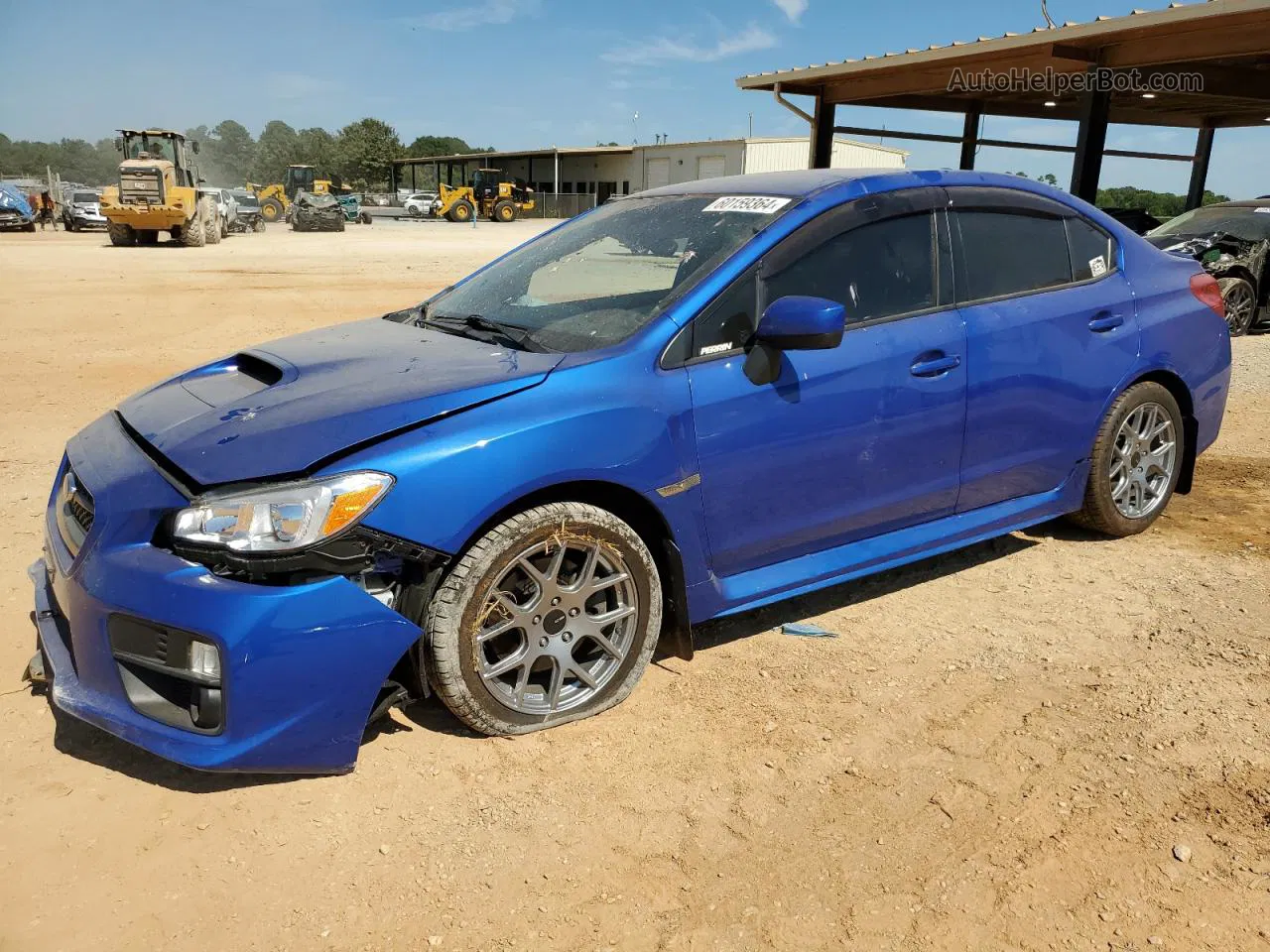 2017 Subaru Wrx  Blue vin: JF1VA1B69H9806152