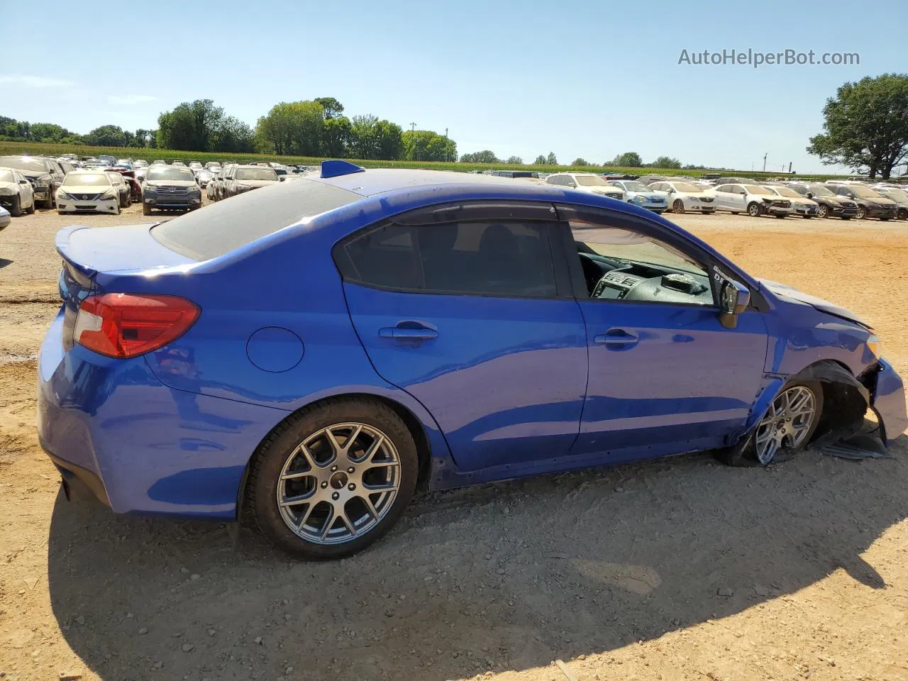 2017 Subaru Wrx  Blue vin: JF1VA1B69H9806152