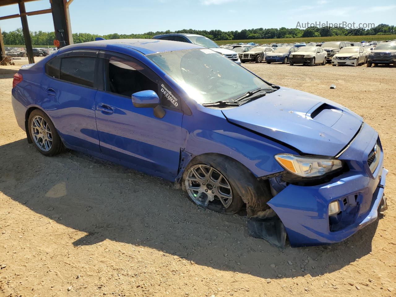 2017 Subaru Wrx  Blue vin: JF1VA1B69H9806152