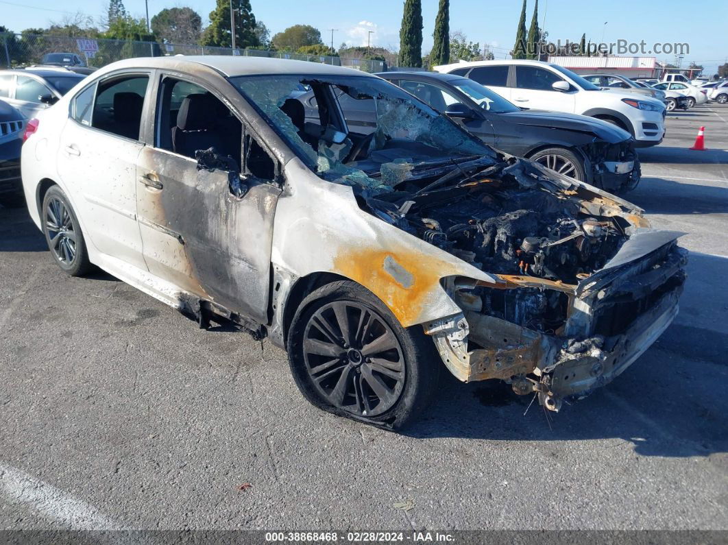 2017 Subaru Wrx   White vin: JF1VA1B69H9807298