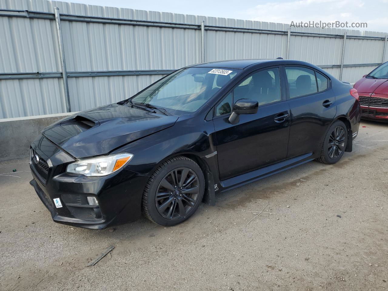 2017 Subaru Wrx  Black vin: JF1VA1B69H9808130