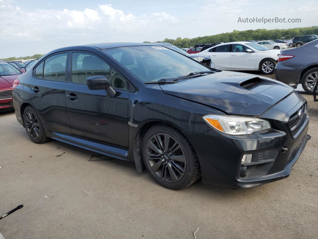 2017 Subaru Wrx  Black vin: JF1VA1B69H9808130