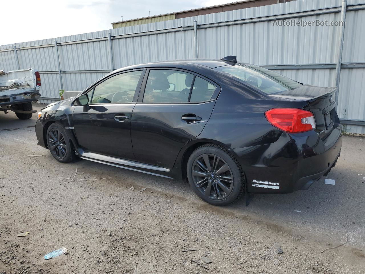 2017 Subaru Wrx  Black vin: JF1VA1B69H9808130