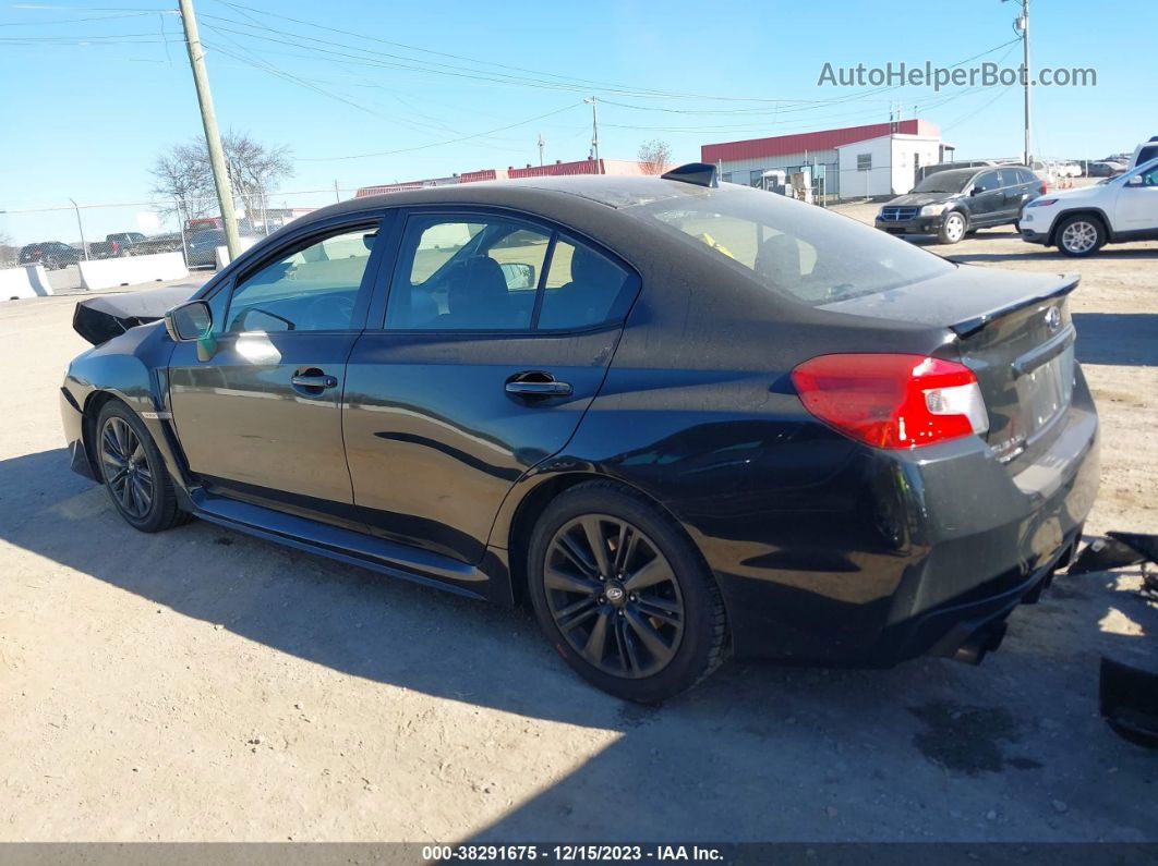 2017 Subaru Wrx Black vin: JF1VA1B69H9810749