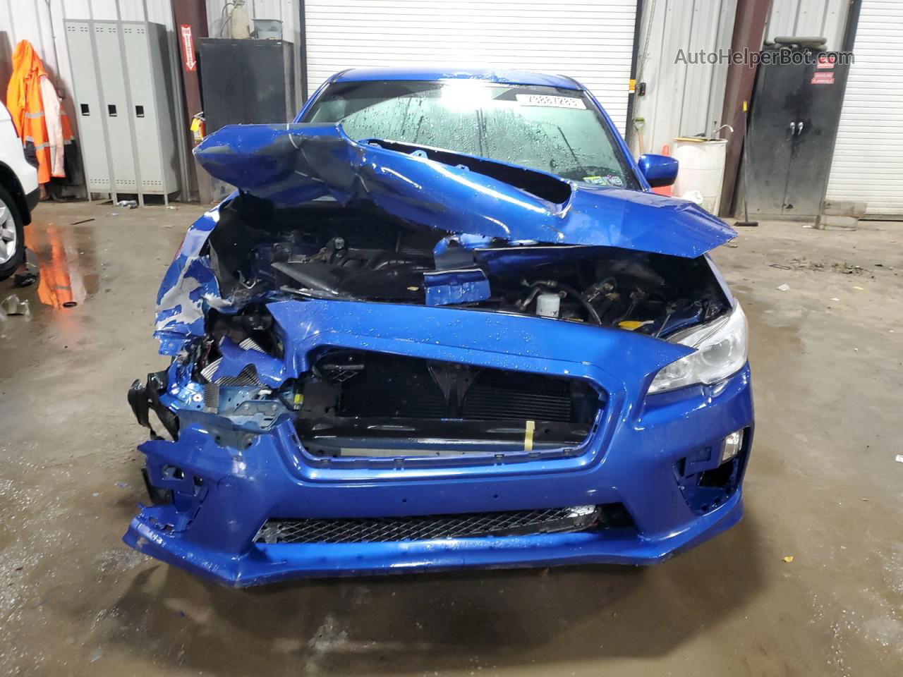 2017 Subaru Wrx  Blue vin: JF1VA1B69H9818785