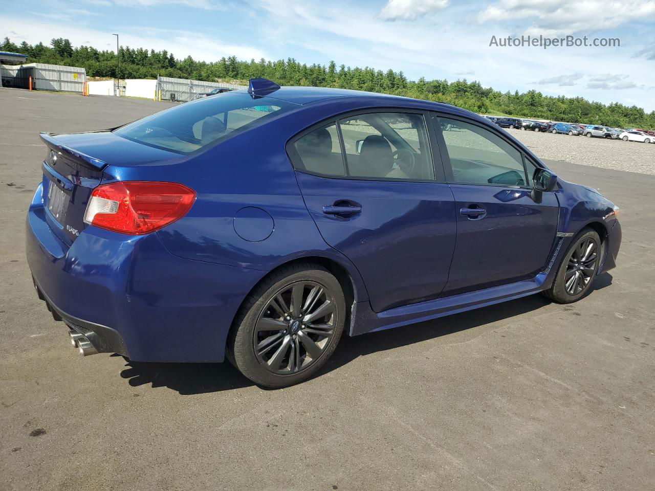 2017 Subaru Wrx  Blue vin: JF1VA1B69H9819077