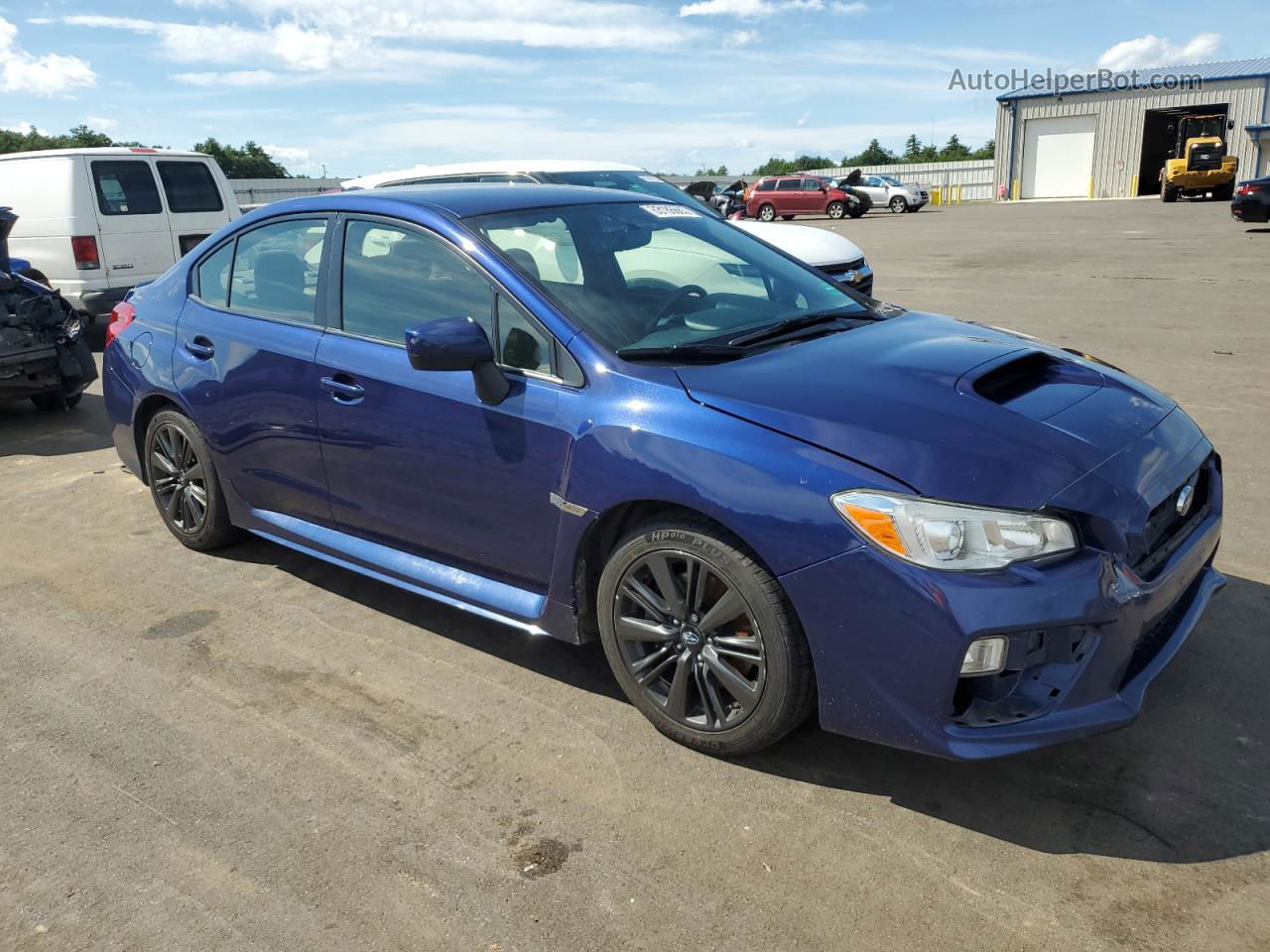 2017 Subaru Wrx  Blue vin: JF1VA1B69H9819077