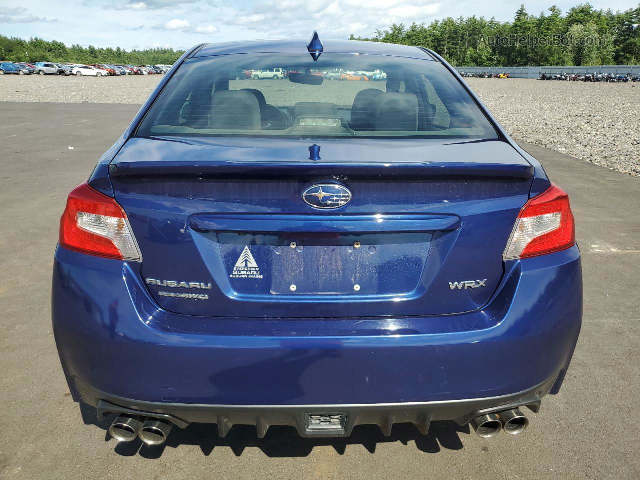 2017 Subaru Wrx  Blue vin: JF1VA1B69H9819077