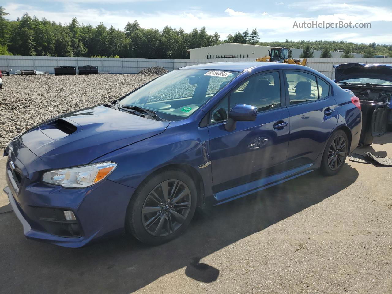 2017 Subaru Wrx  Blue vin: JF1VA1B69H9819077