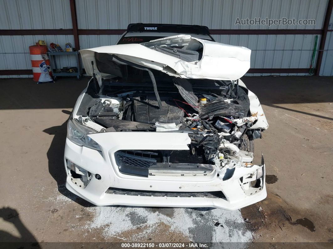 2017 Subaru Wrx White vin: JF1VA1B69H9822108