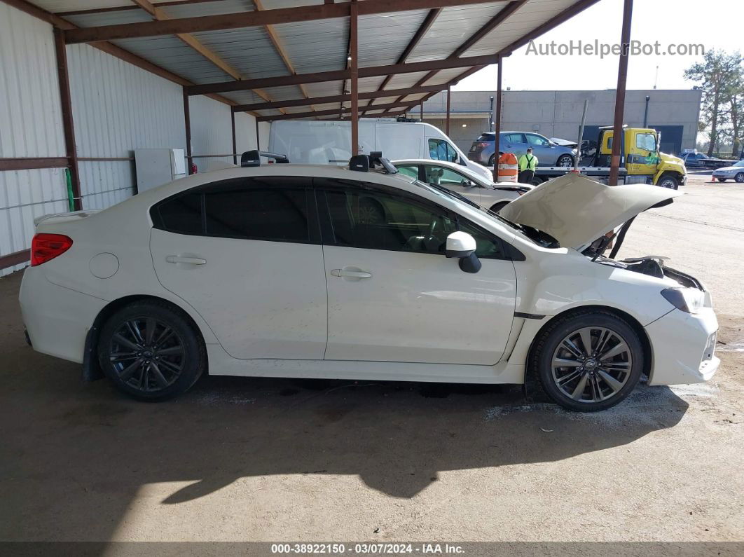 2017 Subaru Wrx White vin: JF1VA1B69H9822108