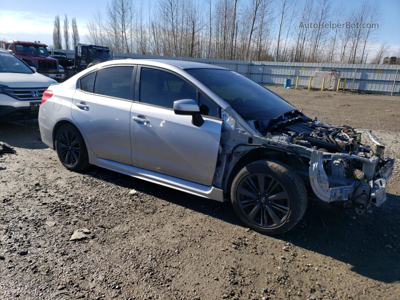 2017 Subaru Wrx  Gray vin: JF1VA1B69H9829592