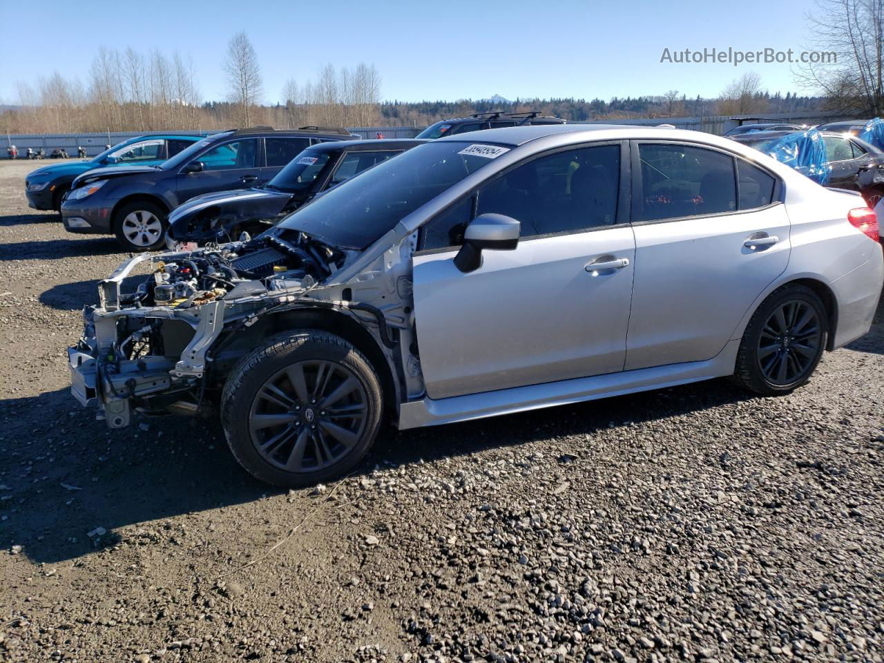 2017 Subaru Wrx  Gray vin: JF1VA1B69H9829592