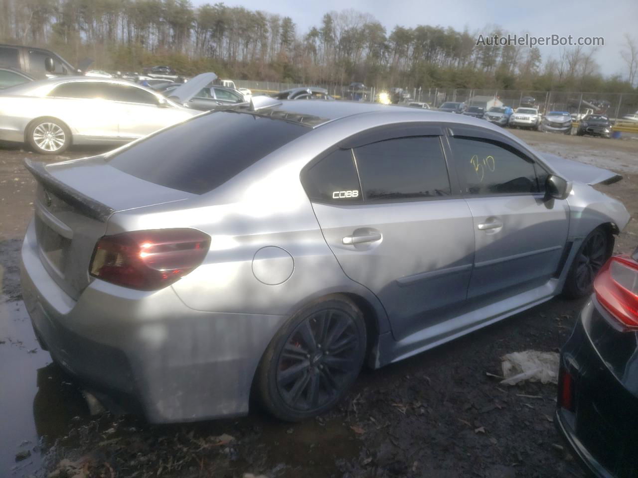 2018 Subaru Wrx  Silver vin: JF1VA1B69J9800390