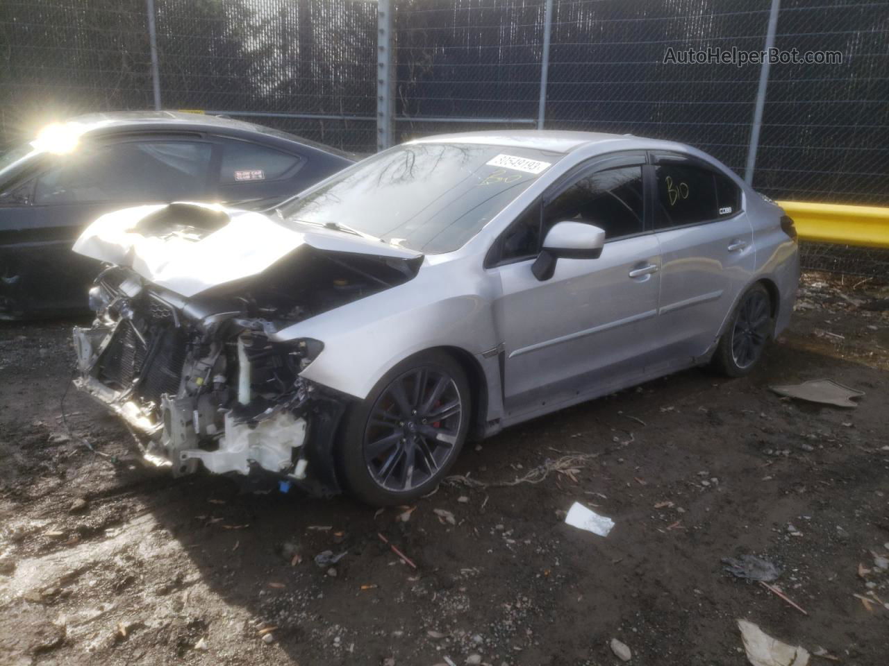 2018 Subaru Wrx  Silver vin: JF1VA1B69J9800390