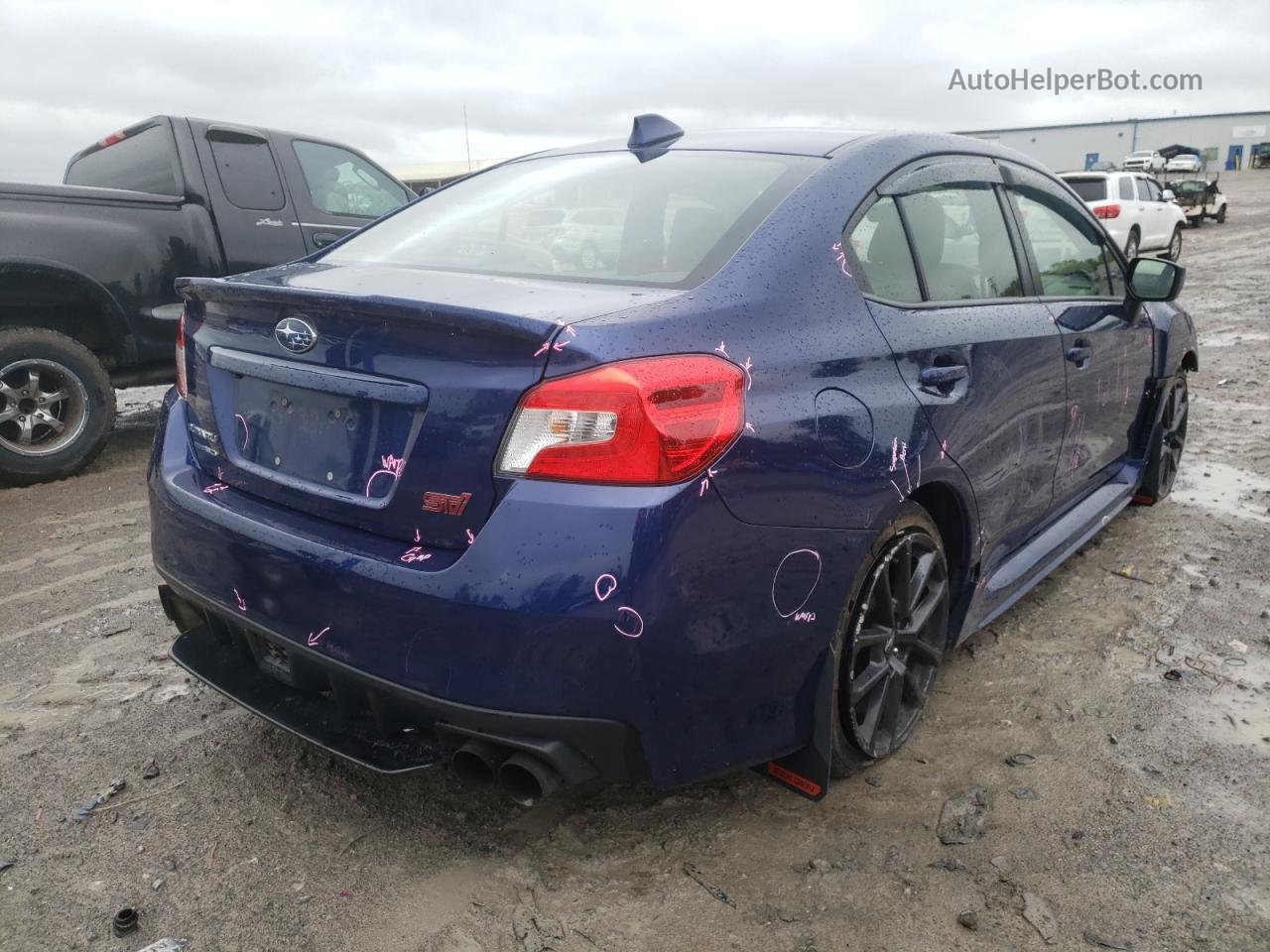 2018 Subaru Wrx  Синий vin: JF1VA1B69J9806125