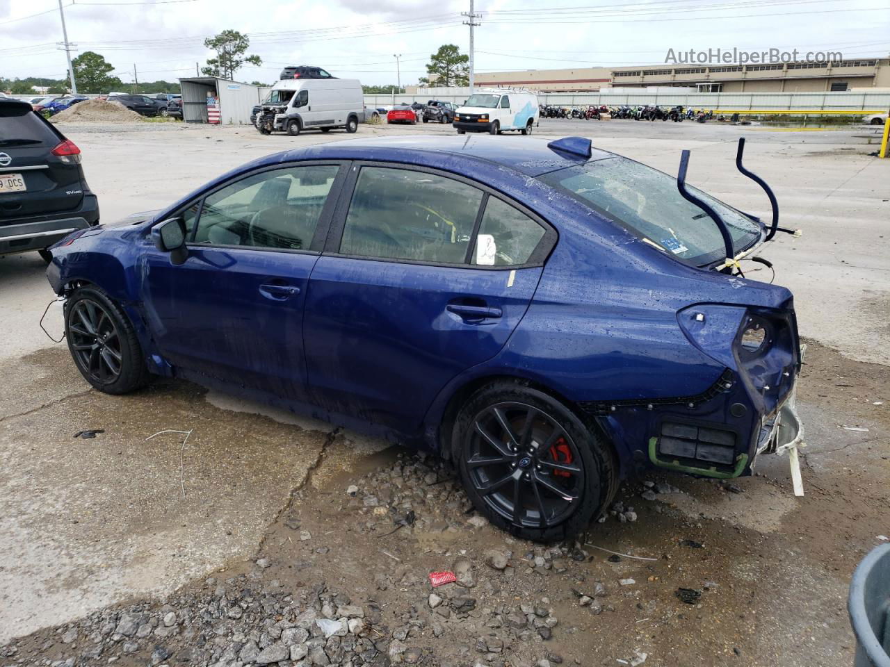 2018 Subaru Wrx  Blue vin: JF1VA1B69J9811065