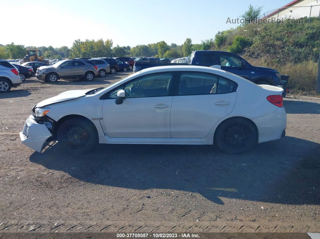 2018 Subaru Wrx Premium White vin: JF1VA1B69J9817867