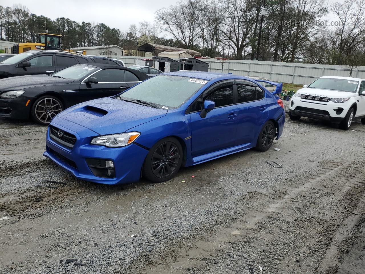 2018 Subaru Wrx  Blue vin: JF1VA1B69J9832644