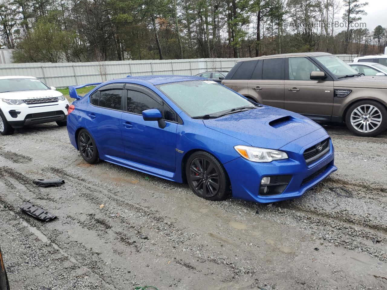 2018 Subaru Wrx  Blue vin: JF1VA1B69J9832644