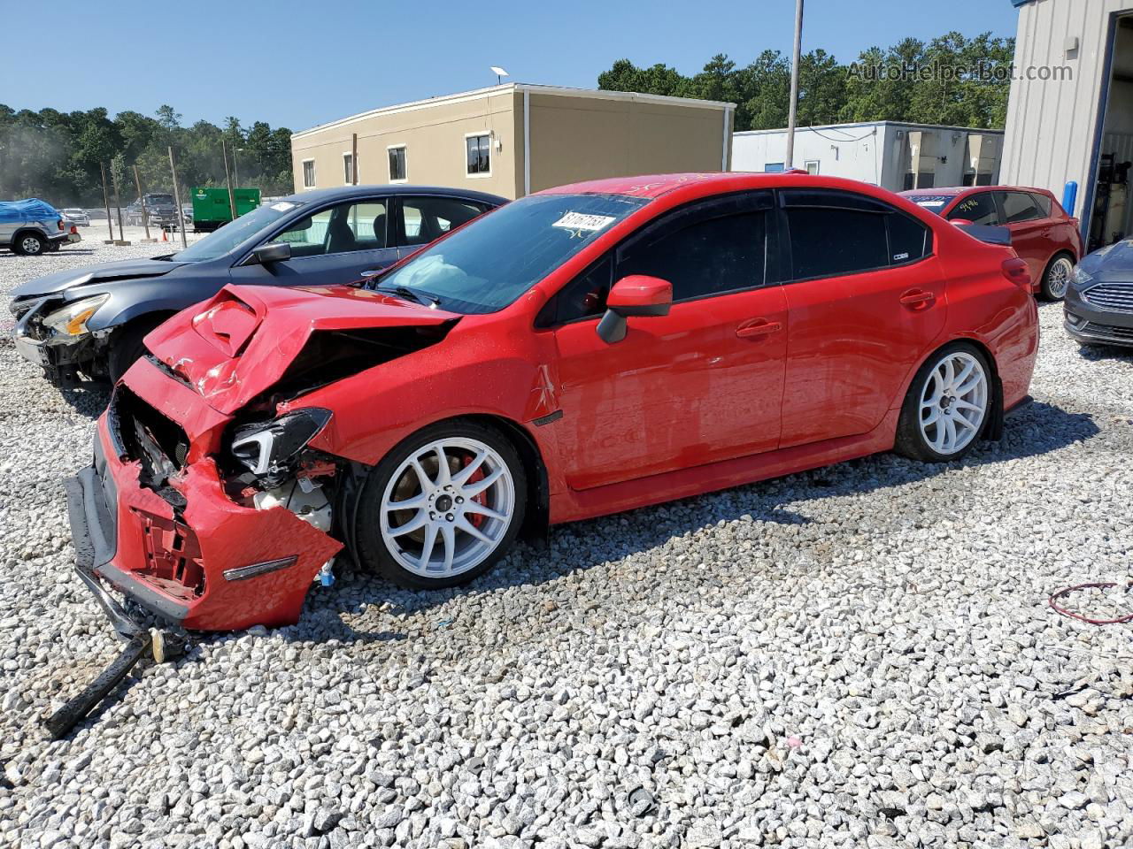 2020 Subaru Wrx Premium Red vin: JF1VA1B69L9802126