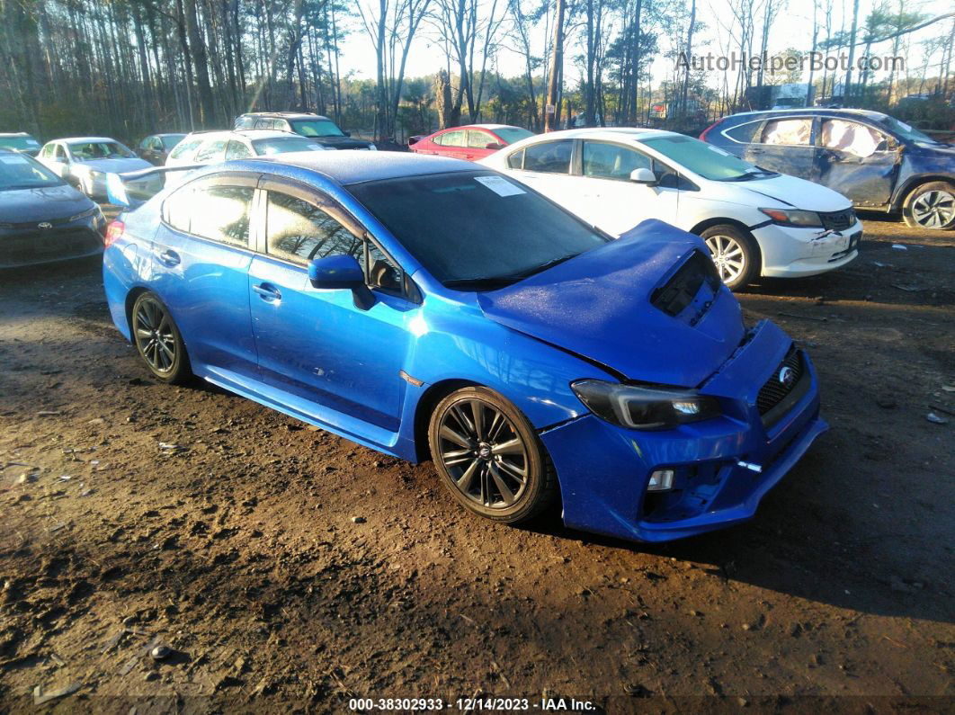 2017 Subaru Wrx   Blue vin: JF1VA1B6XH9805429