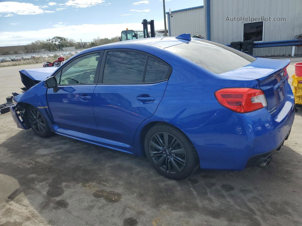 2017 Subaru Wrx  Blue vin: JF1VA1B6XH9811795