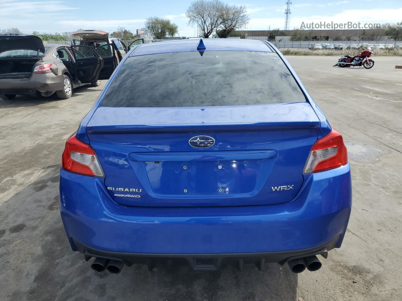 2017 Subaru Wrx  Blue vin: JF1VA1B6XH9811795