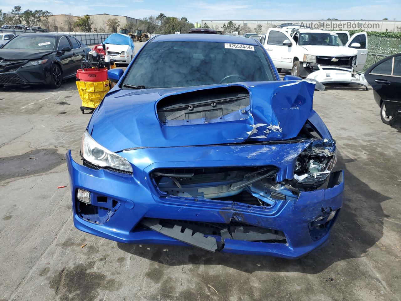 2017 Subaru Wrx  Blue vin: JF1VA1B6XH9811795