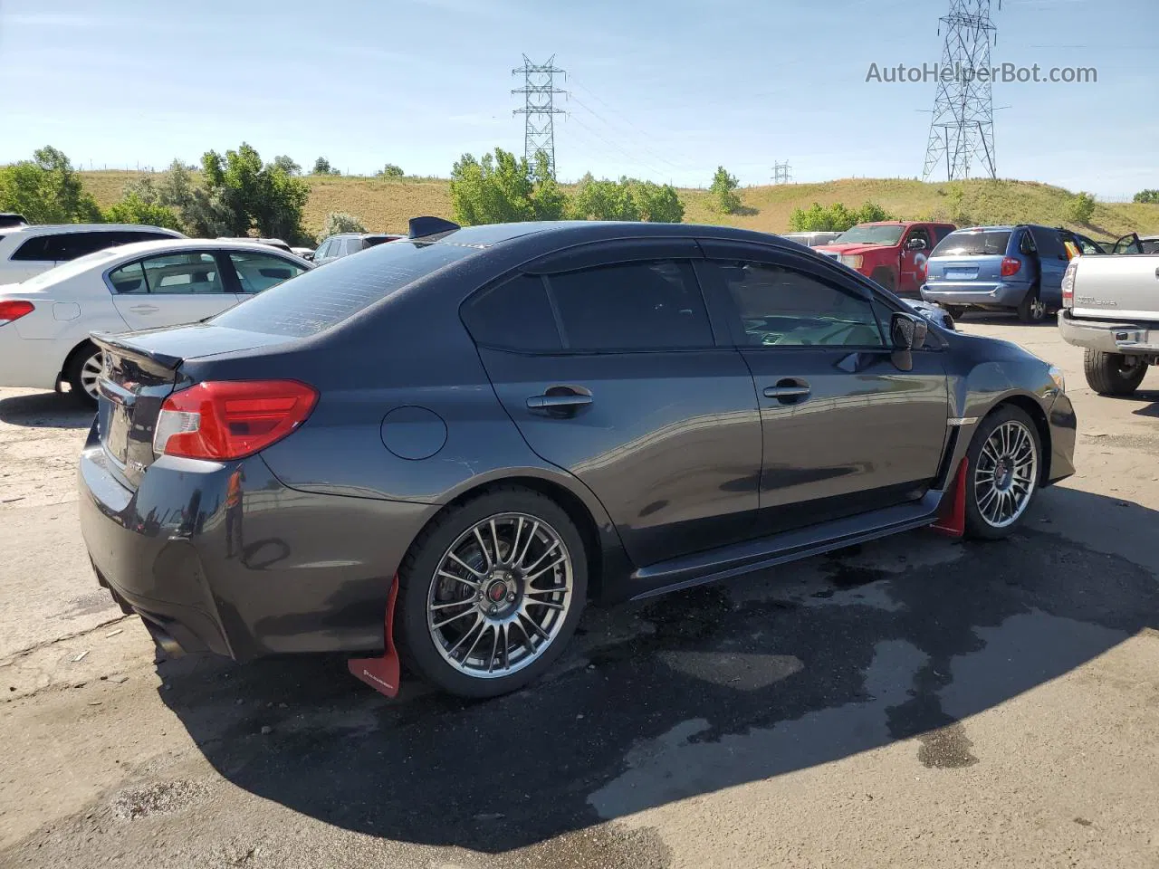 2017 Subaru Wrx  Charcoal vin: JF1VA1B6XH9823171