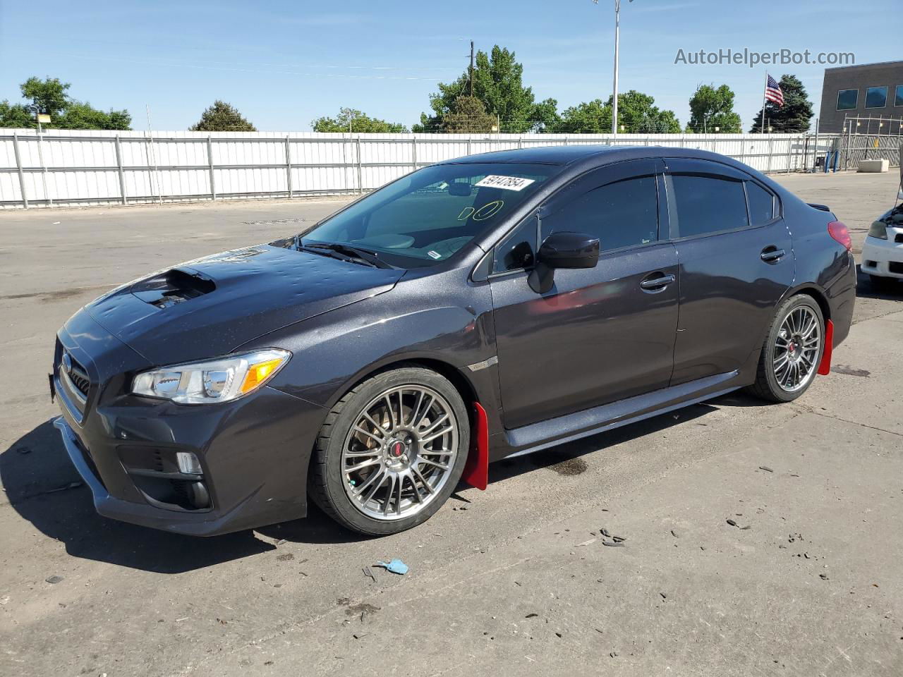 2017 Subaru Wrx  Charcoal vin: JF1VA1B6XH9823171