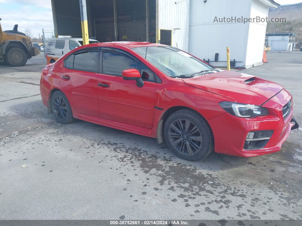 2017 Subaru Wrx   Red vin: JF1VA1B6XH9838768