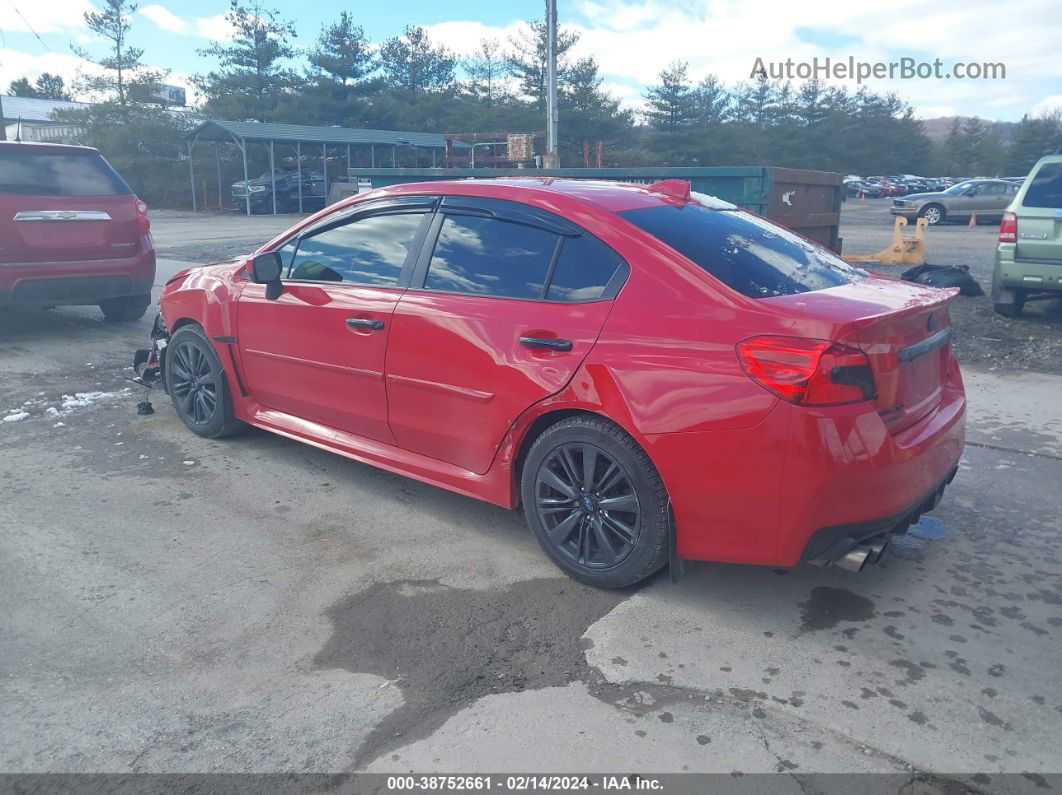 2017 Subaru Wrx   Red vin: JF1VA1B6XH9838768