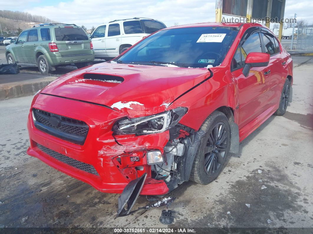 2017 Subaru Wrx   Red vin: JF1VA1B6XH9838768