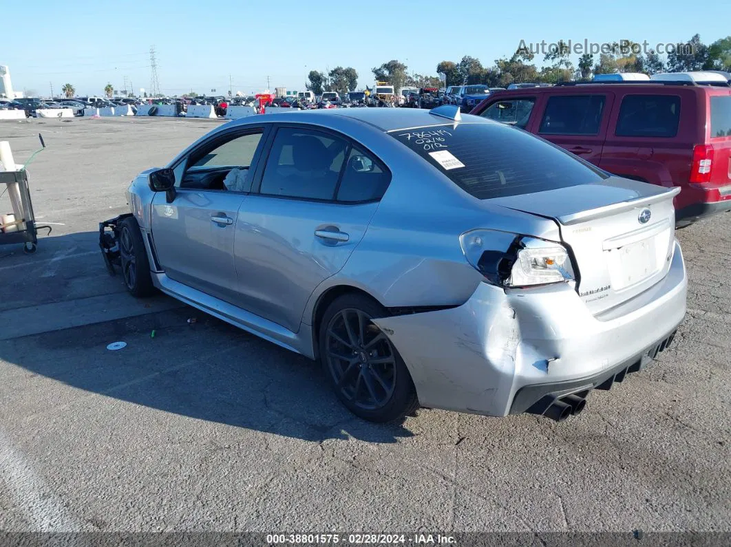 2018 Subaru Wrx Premium Silver vin: JF1VA1C60J9821580