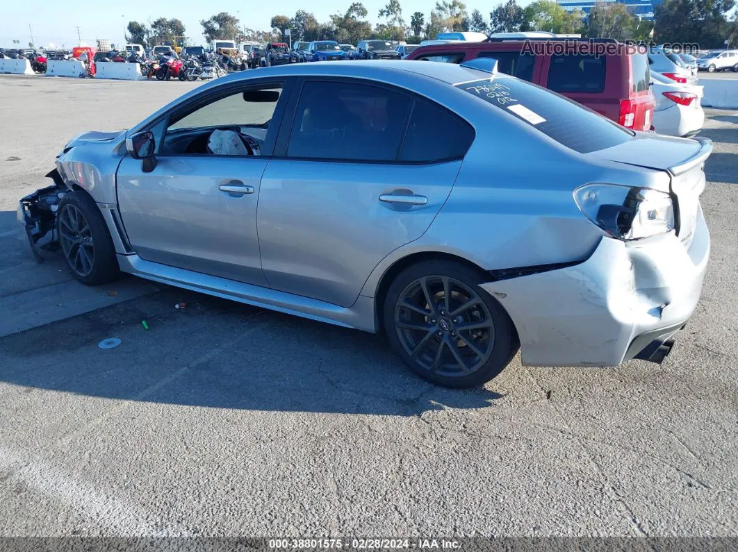 2018 Subaru Wrx Premium Silver vin: JF1VA1C60J9821580