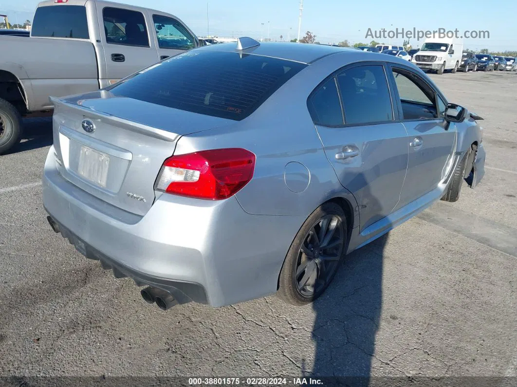 2018 Subaru Wrx Premium Silver vin: JF1VA1C60J9821580