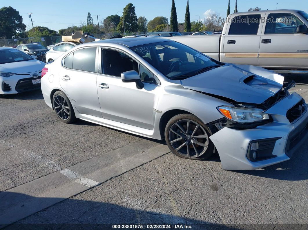 2018 Subaru Wrx Premium Silver vin: JF1VA1C60J9821580