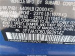 2018 Subaru Wrx Premium Синий vin: JF1VA1C60J9828142