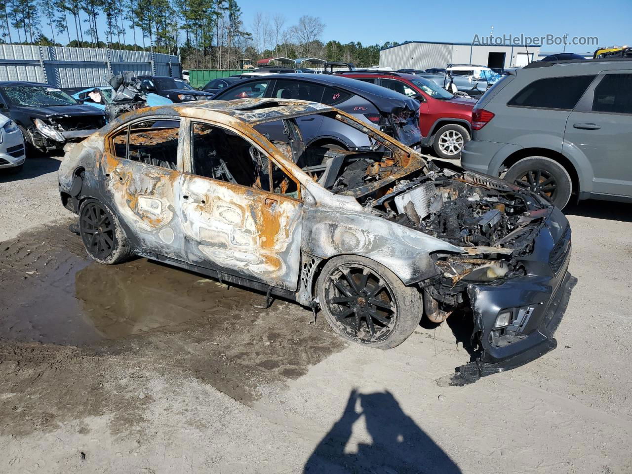 2020 Subaru Wrx Premium Burn vin: JF1VA1C60L9823459