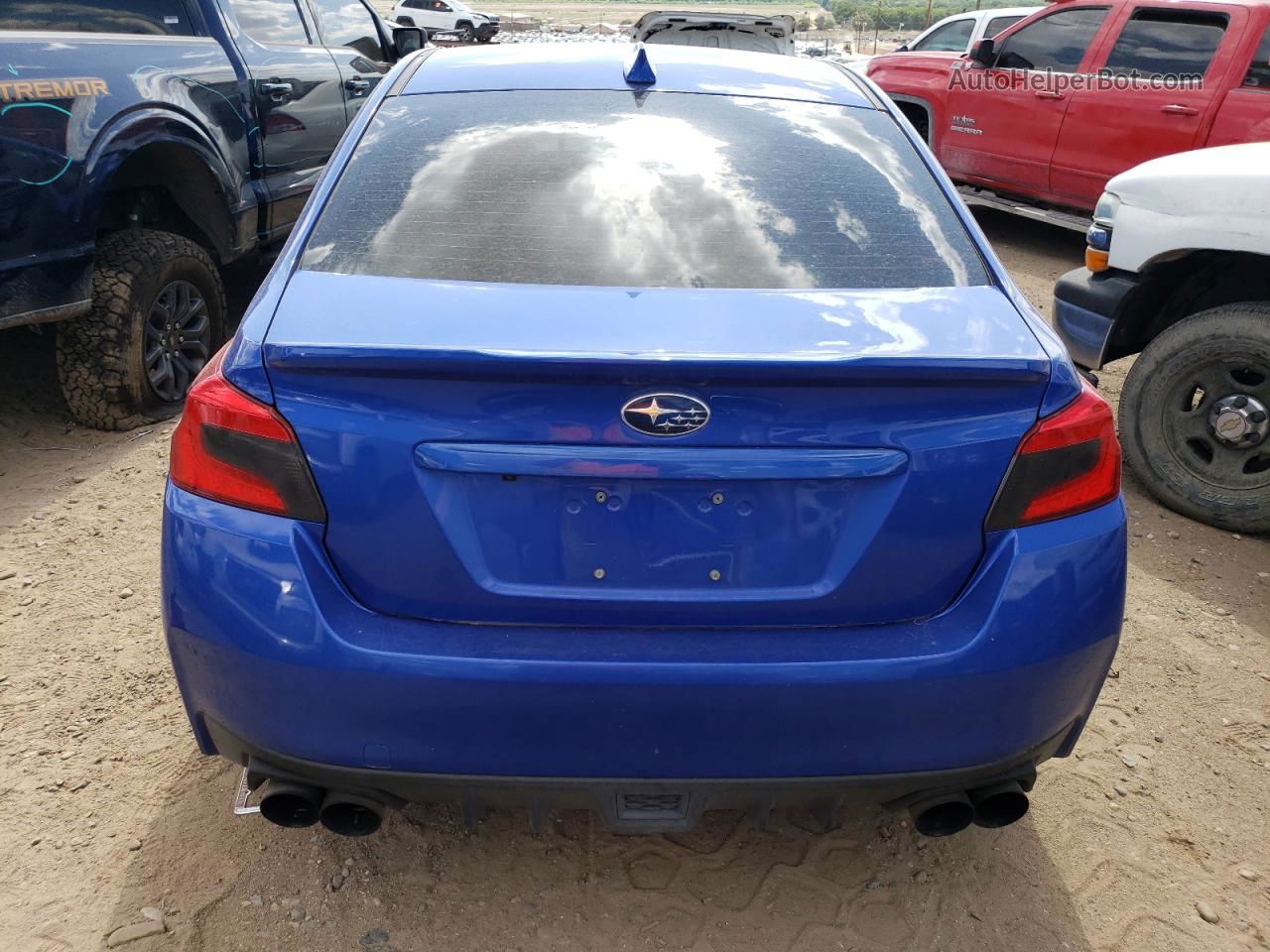 2021 Subaru Wrx Premium Синий vin: JF1VA1C60M9817503