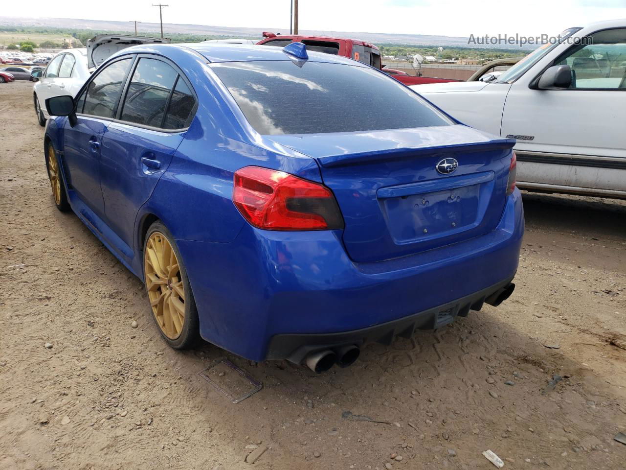 2021 Subaru Wrx Premium Синий vin: JF1VA1C60M9817503