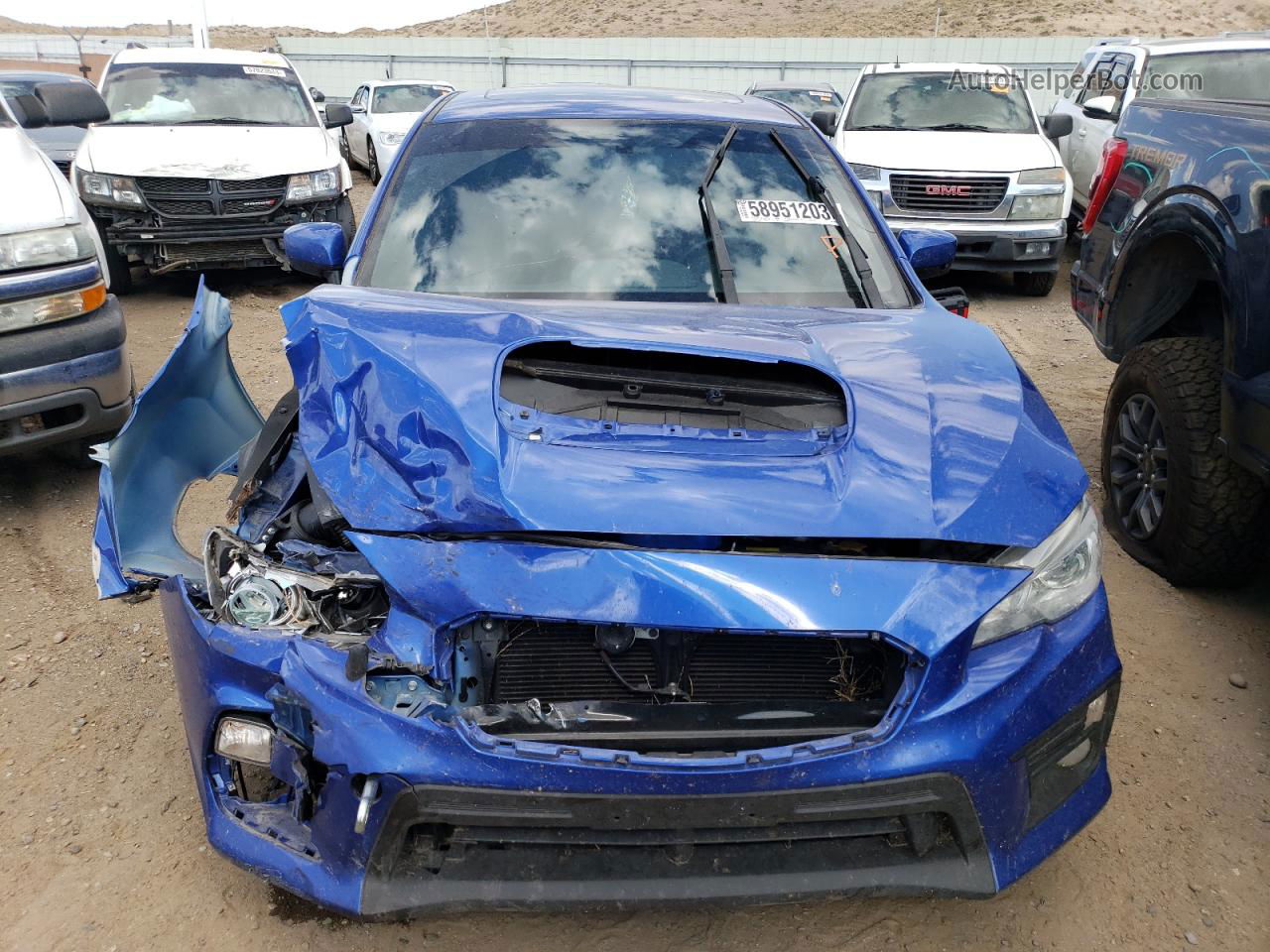 2021 Subaru Wrx Premium Синий vin: JF1VA1C60M9817503