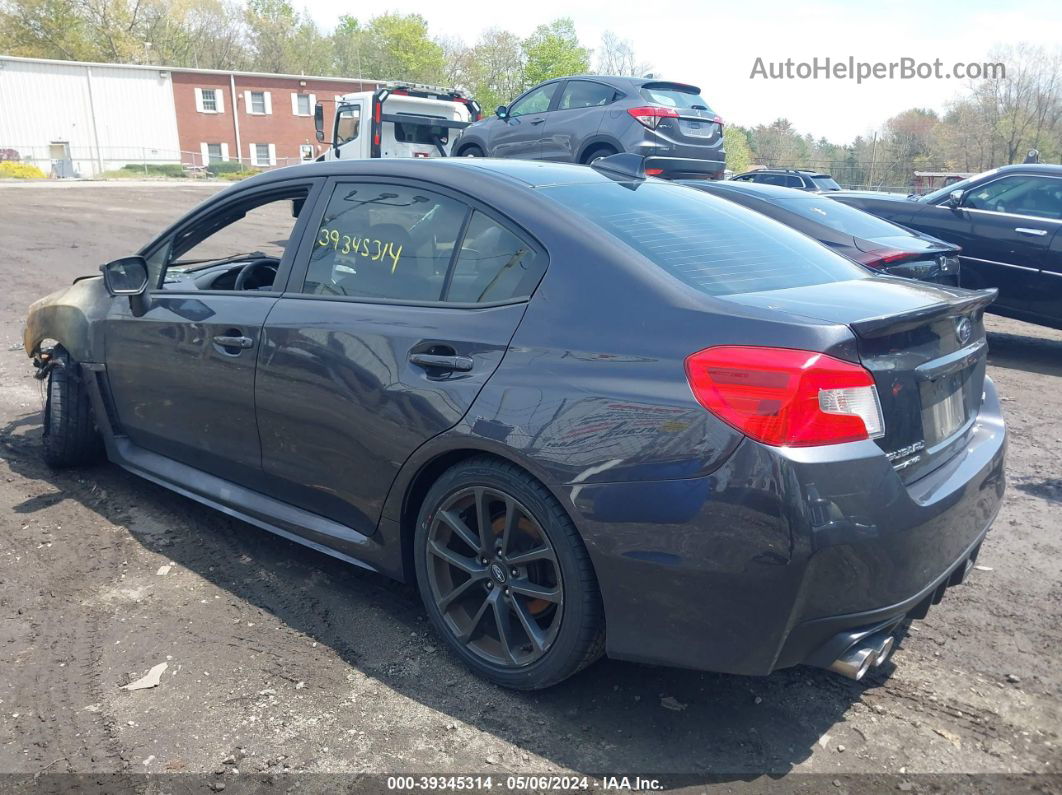 2018 Subaru Wrx Premium Gray vin: JF1VA1C61J8808827