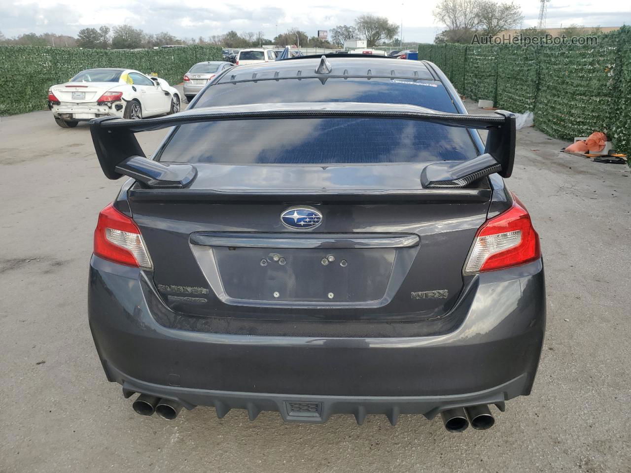 2018 Subaru Wrx Premium Gray vin: JF1VA1C61J8818810